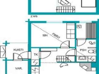 Дома для отпуска Holiday Home Jaakonkolo b Рука Дом для отпуска-5